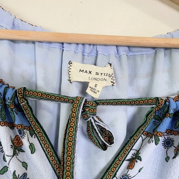 Max Studio Floral Tier Hem Sleeveless Dress - Picture 9 of 14